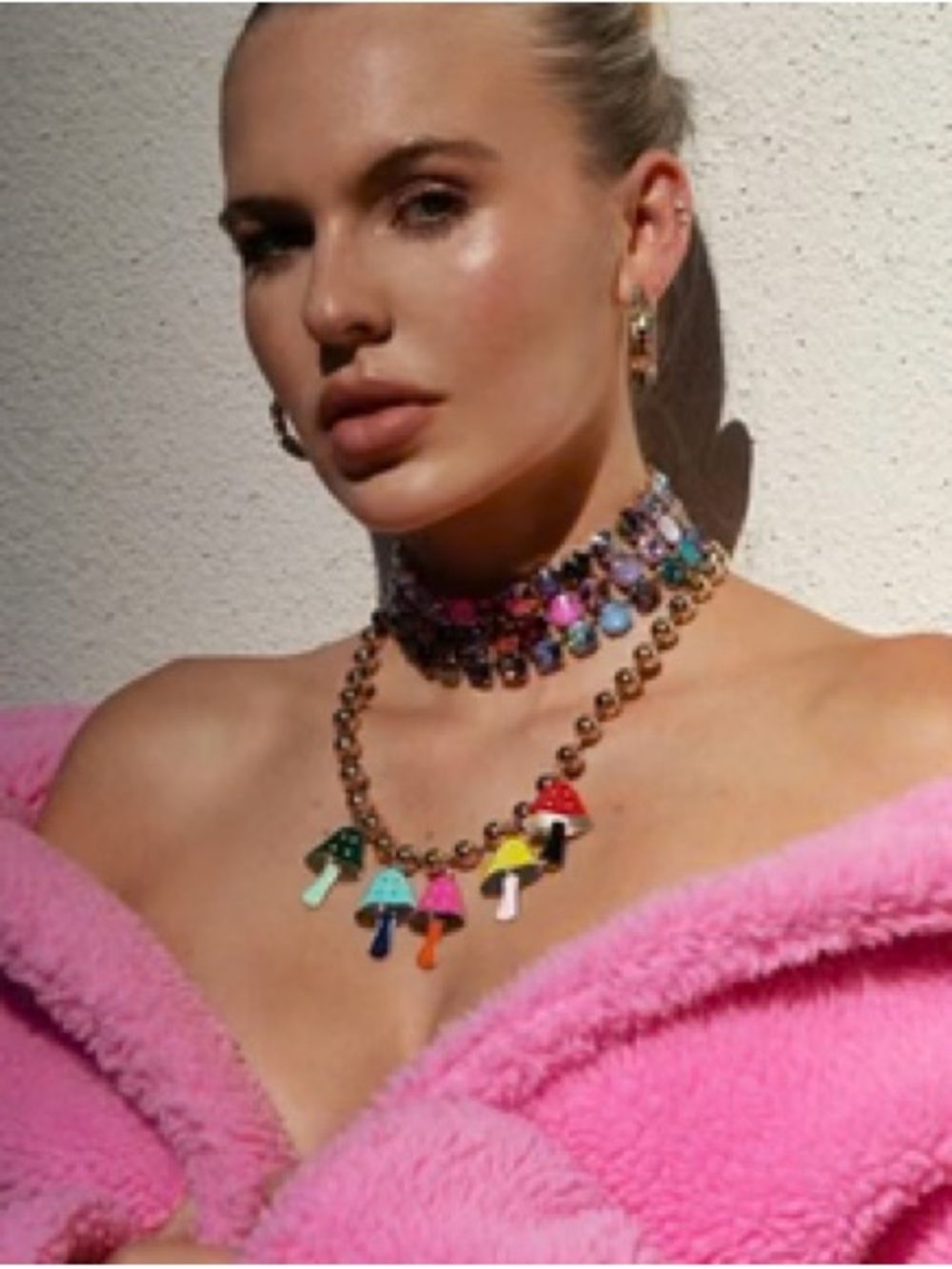 NWT TOVA GARDEN OF SHROOMS NECKLACE IN ANTIQUE GOLD - Picture 11 of 14